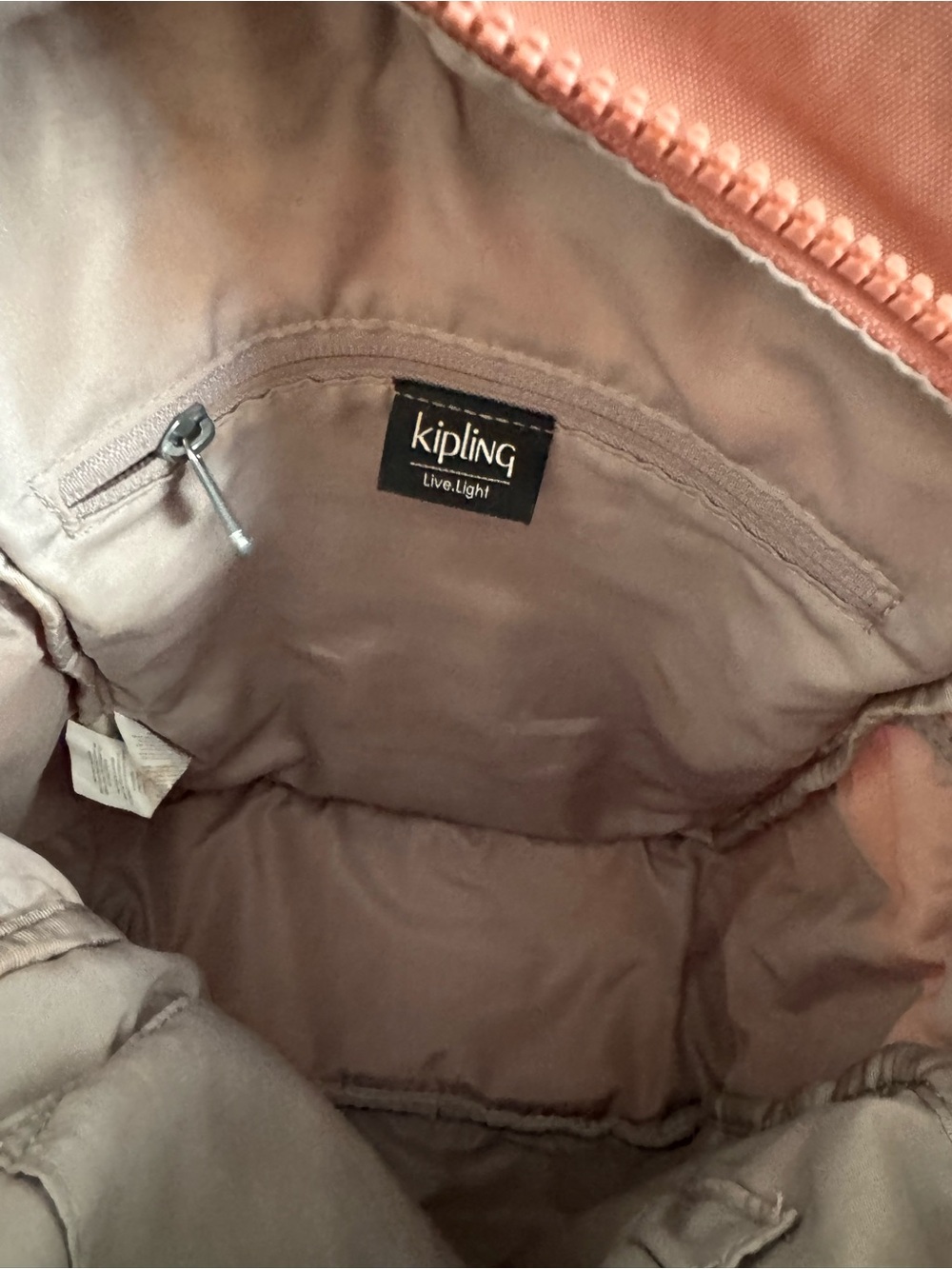 Kipling Dusty Rose Pink Mini Backpack with Orson Monkey Charm - Picture 7 of 14